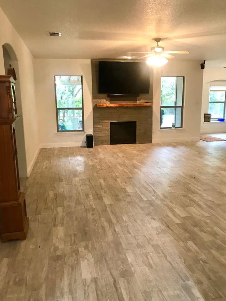 Residential flooring installation and interior renovation